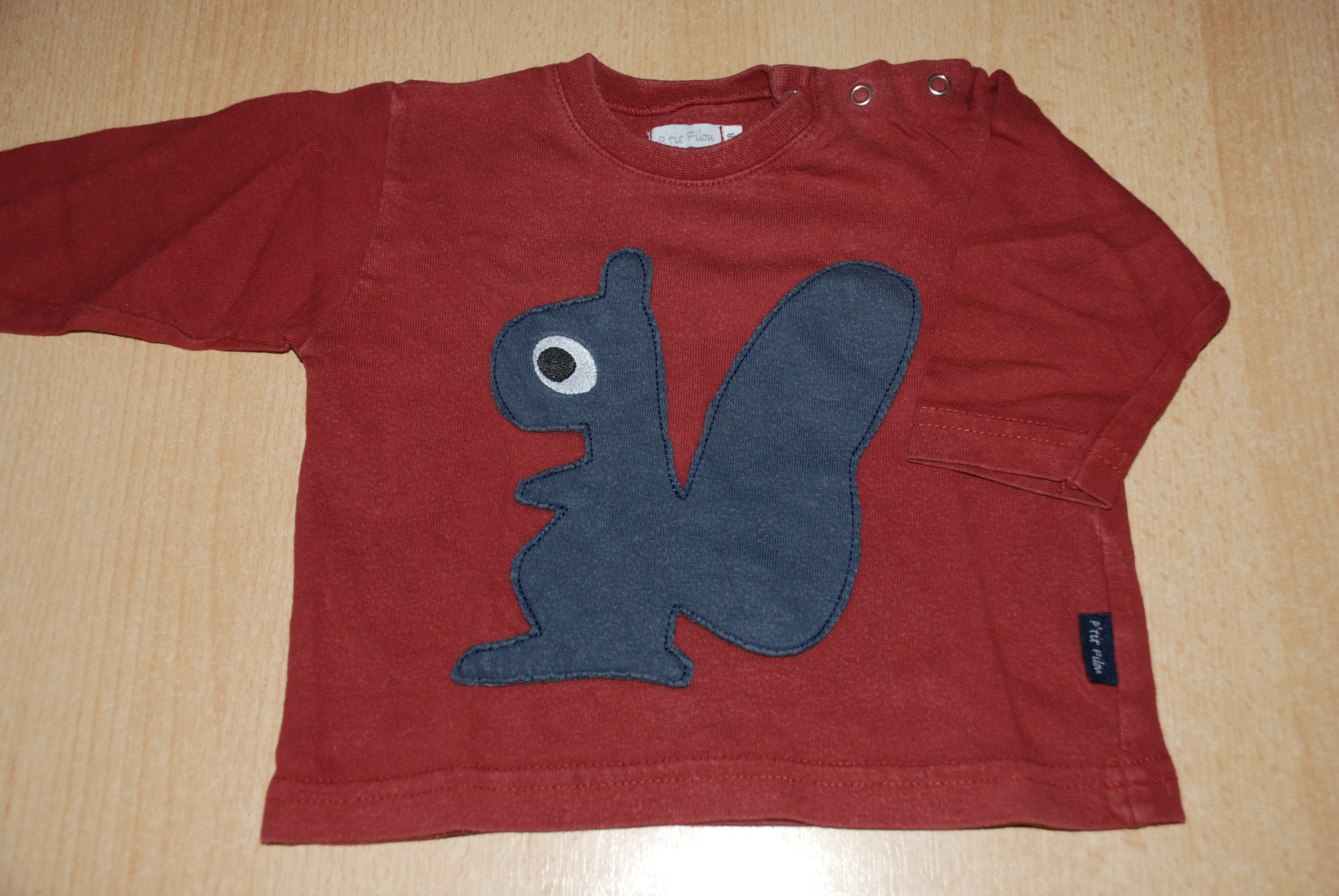 Longsleeve P'TIT FILOU (68 of 6 maanden)
