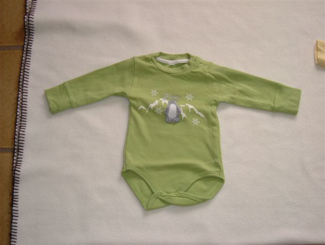 groen en/of gele body, maat 68