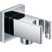 Foto 1 van ESV-66.156.800 Muuraansluiting 1/2" met handdouchehouder 