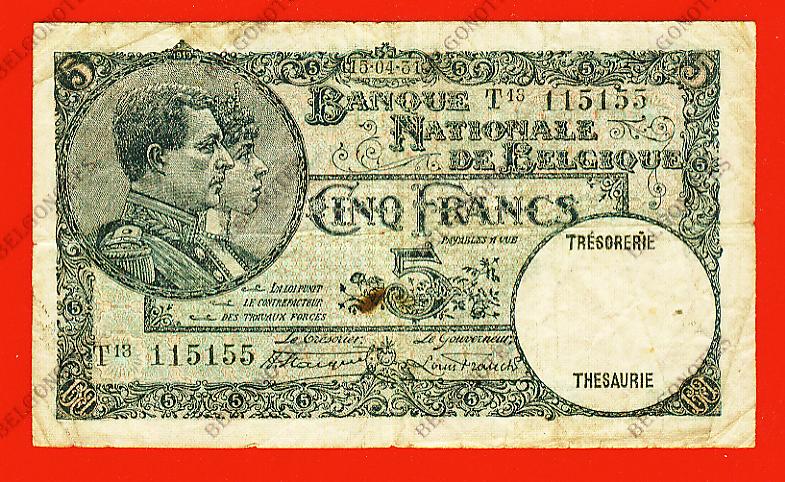 5 Francs Type '1919' *1931*Lot 1902615155