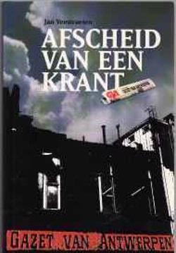 Afscheid van een krant, Jan Veestraeten